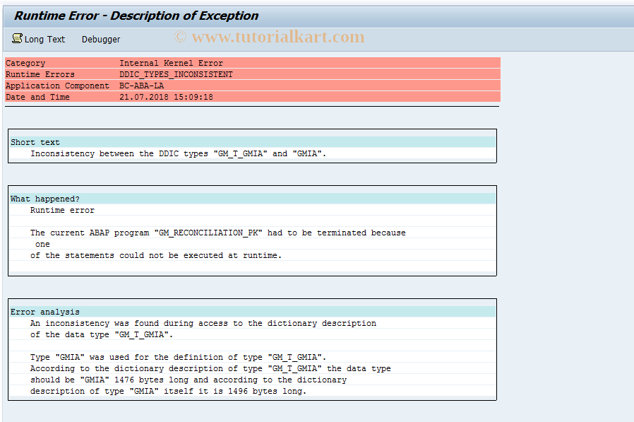 SAP TCode GM_RECON_PK - GM:Reconciliation of FI Parked Document 