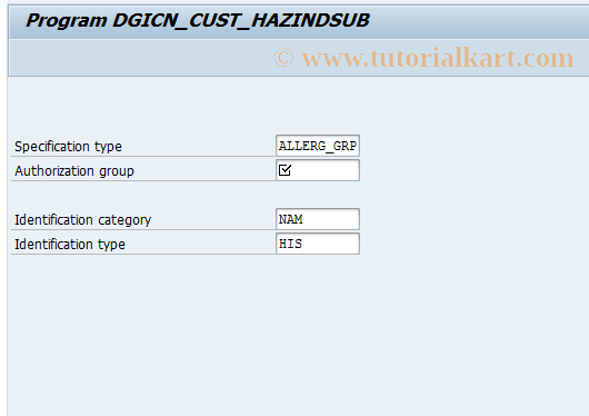 SAP TCode HMU1 - Convert Haz.-Inducers to Substances