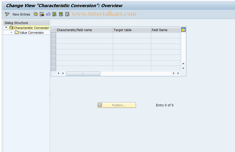 SAP TCode HMY1 - Converting Phrases in Table Fields