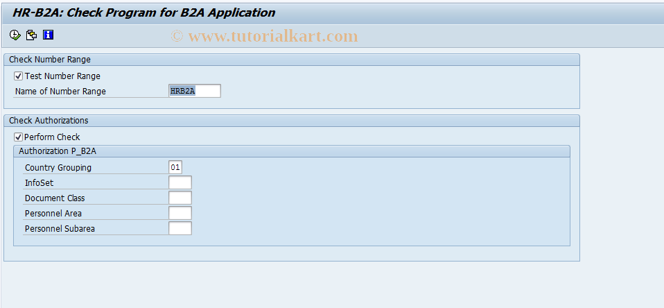 SAP TCode HROBJ - Customizing HR