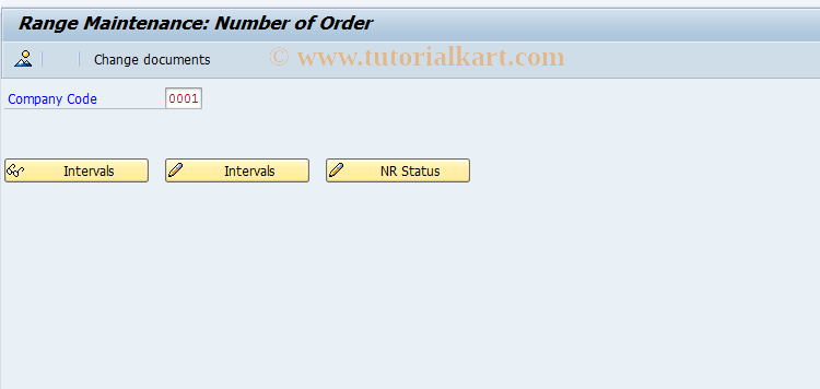 SAP TCode HRPADRU_HRYP298 - Number Range of Administrative Order