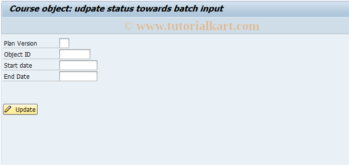 SAP TCode HRTNM00_BATCH_STAT_E - TNM batch: update table _ab table