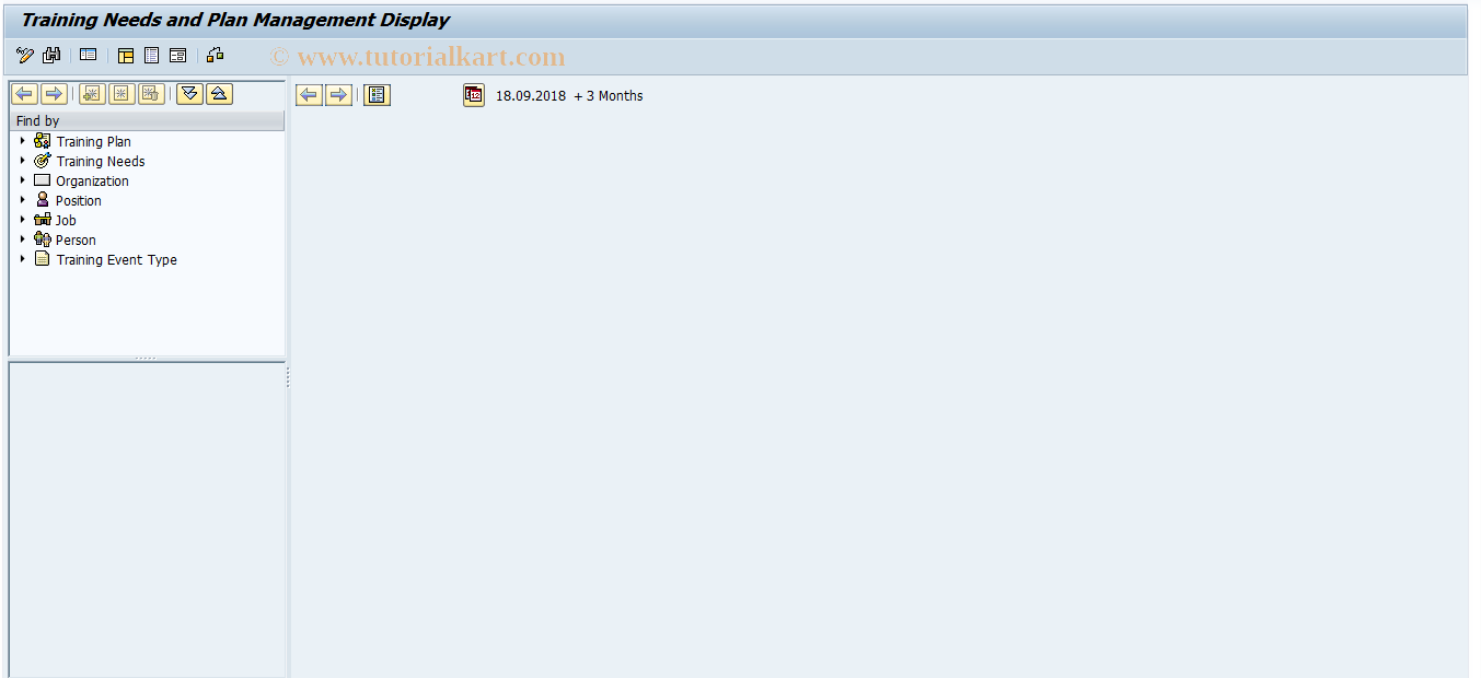 SAP TCode HRTNM00_REPDIS - TNM Transaction : Display mode