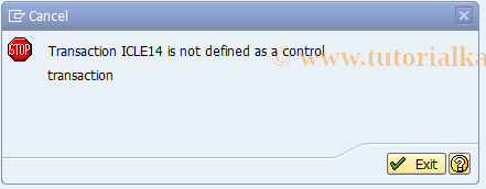 SAP TCode ICLE14 - BDT-Event: Role Category Grouping