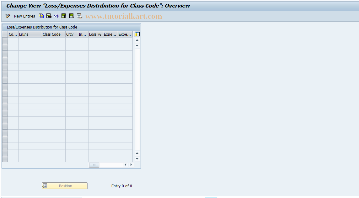 SAP TCode ICLIBNR849 - Reserve Group / Indicatives