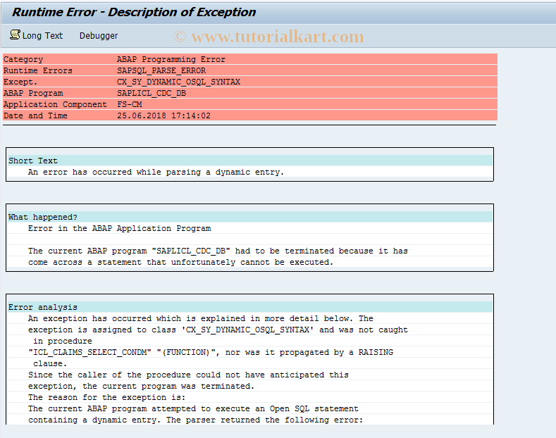 SAP TCode ICLOPENACT - Claim Handler: Pending Tasks