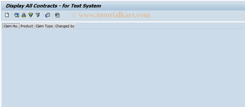 SAP TCode ICLPOLDISP - Display All Policies in ICLCLAIM