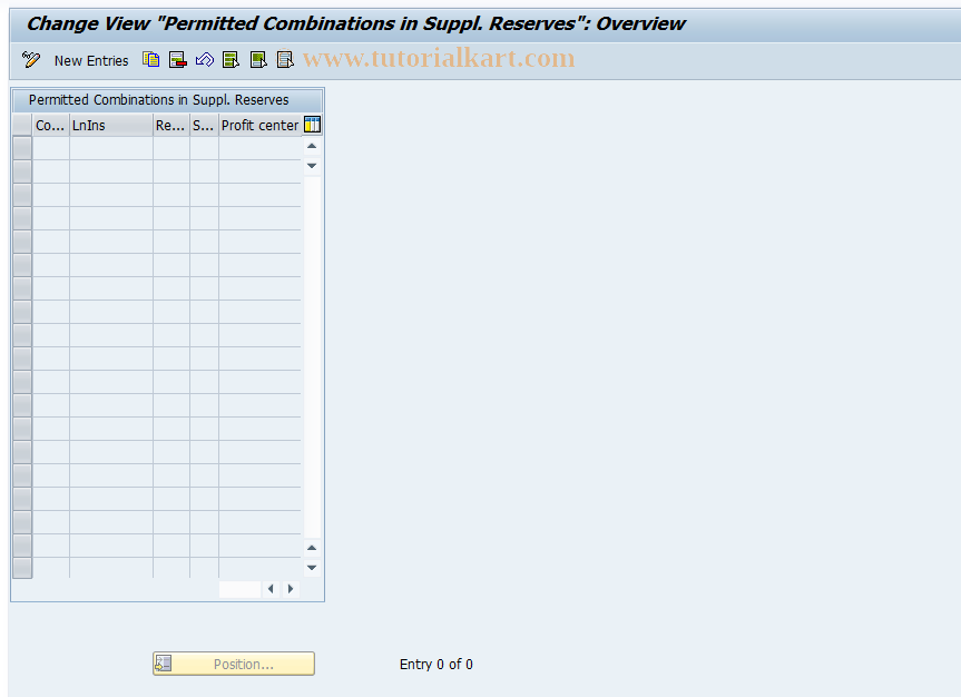 SAP TCode ICLSUP827 - Company Code