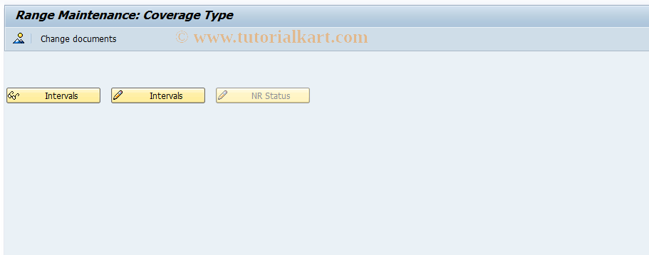 SAP TCode ICL_PI_NR_COVTYPE - Number Range Maintenance: ICL_COVTYP