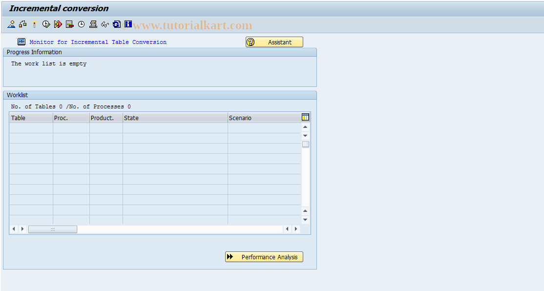 SAP TCode ICNV - Incremental Conversion