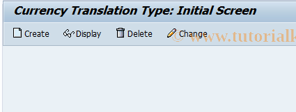 SAP TCode IMDC - App. req: Currency translation key