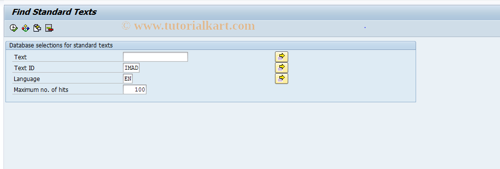 SAP TCode IMLXW - Define Long Text Templates - Word