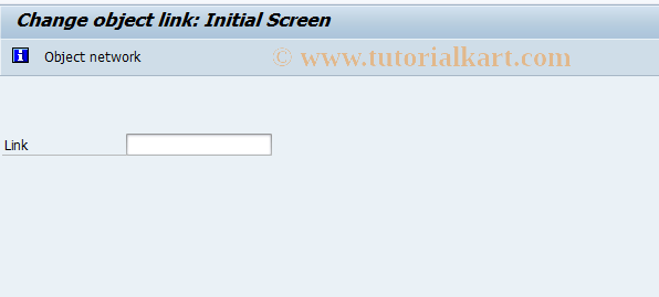 SAP TCode IN02 - Change object link