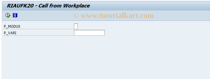 SAP TCode IW39_WP - IW39 - Call from Workplace/Mini-App