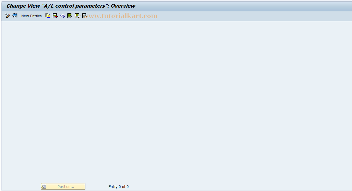 SAP TCode J1GAL0 - Maintain J_1GALC