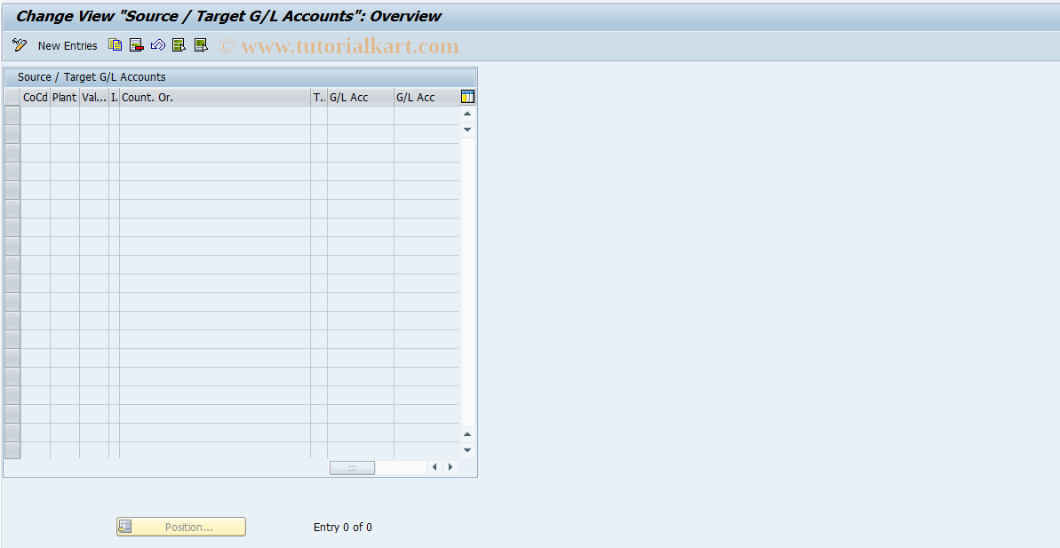 SAP TCode J1GP03 - Maintain J_1GPURULES