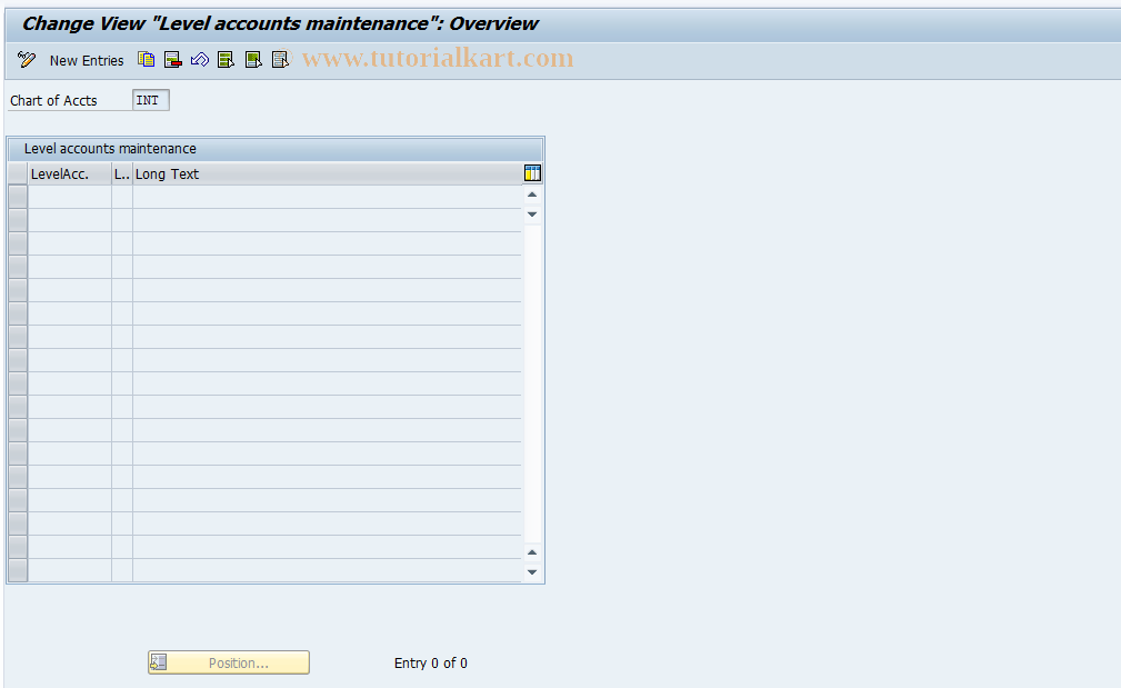 SAP TCode J1G_SM30_GL - Maintain J_1GGL