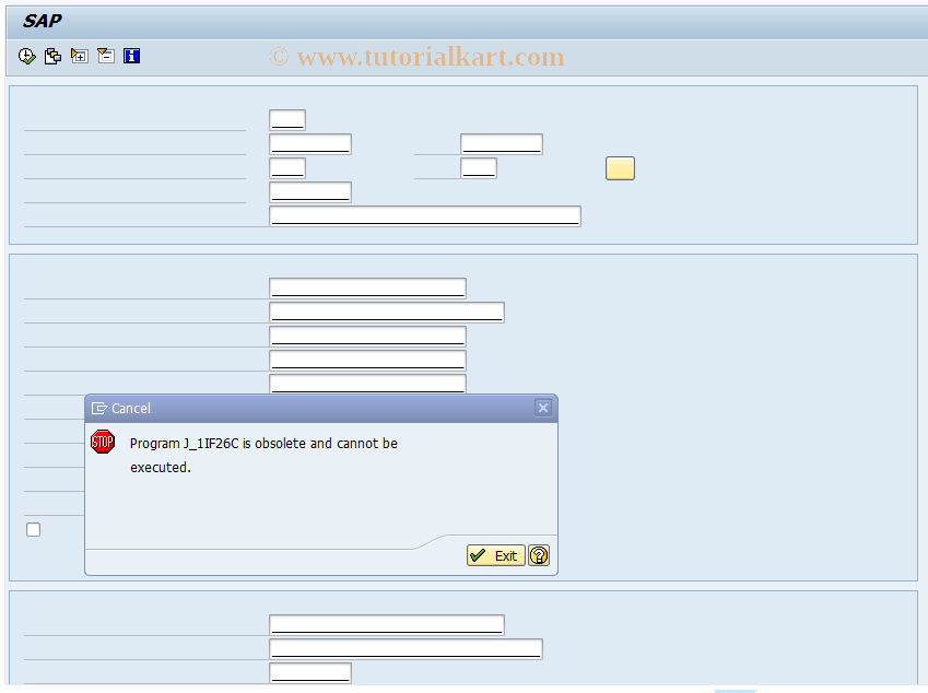 SAP TCode J1IC194C - Annual Return under section 194c