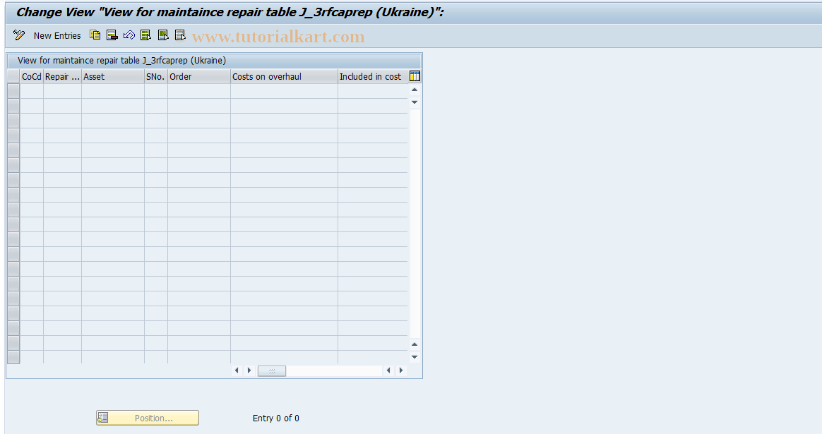 SAP TCode J1UFCUPREP - J1UFCUPREP