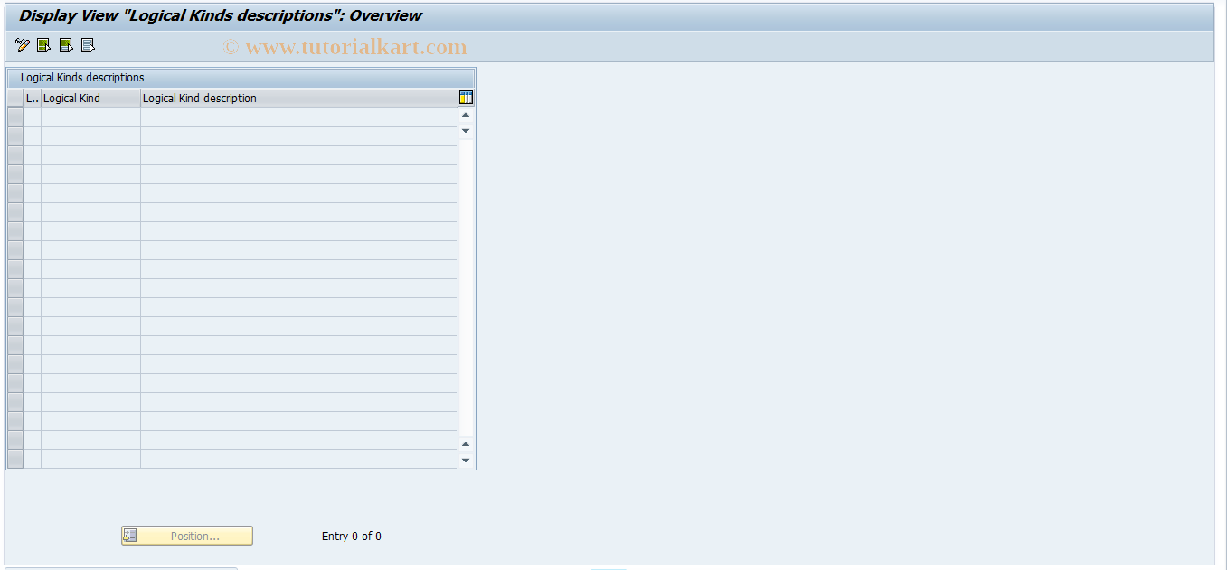 SAP TCode J2GLPLKT - Maintenance of Table J_2GLPLKT