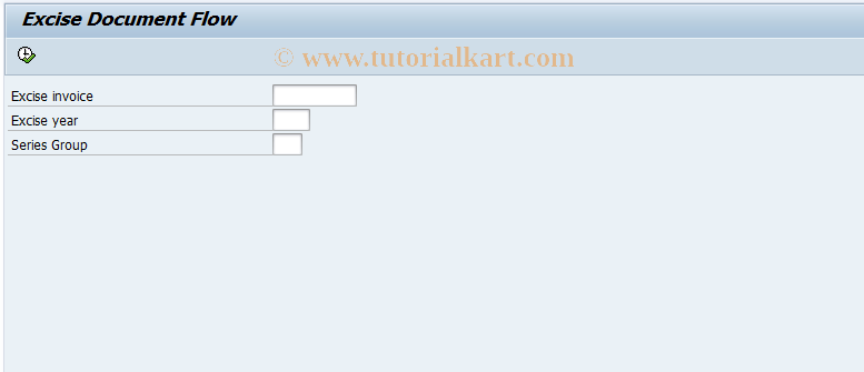 SAP TCode J2IF - Display document flow