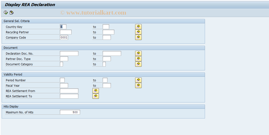 SAP TCode J7LPUB - REA Period Overview