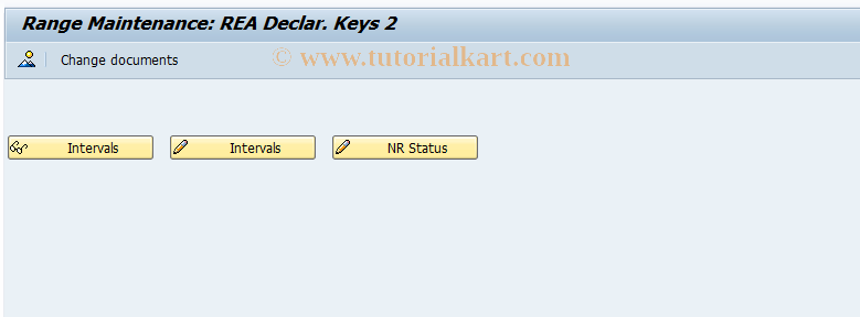 SAP TCode J7LRRE711000143 - Number Ranges Record Declaration Keys