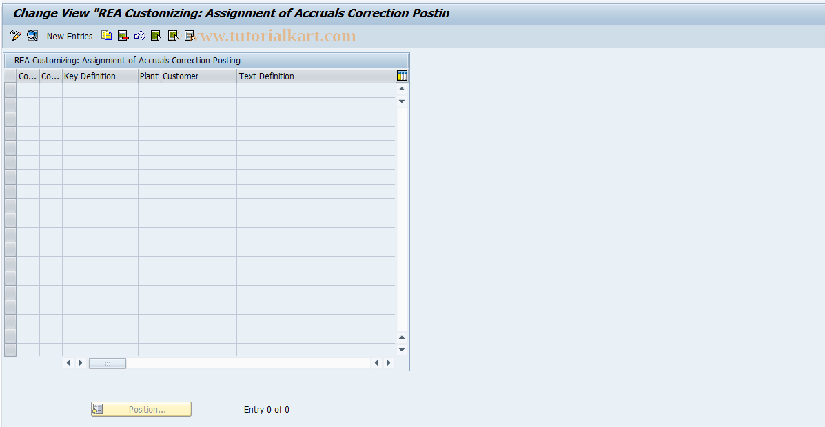 SAP TCode J7LRREN11000166 - IMG Activity: Activate Auto.AccrCorr