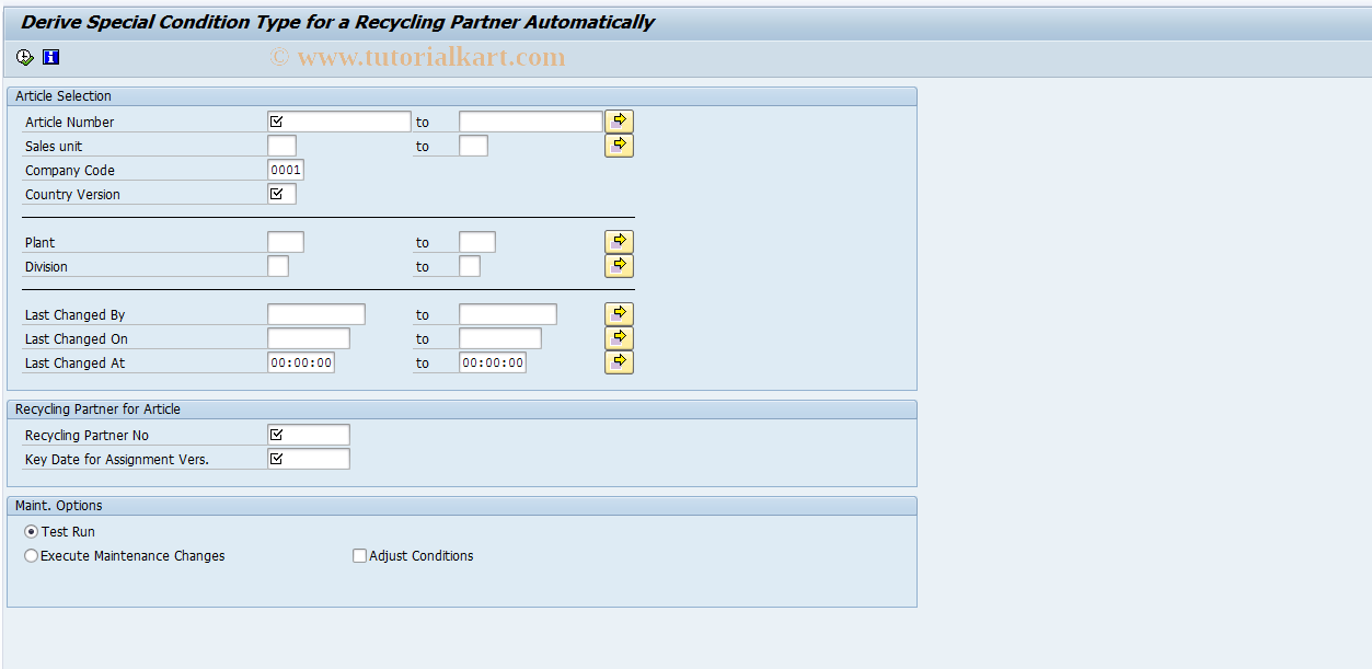 SAP TCode J7LUTILITY2 - J_7L_ABLSKO_AUT_EXECUTION