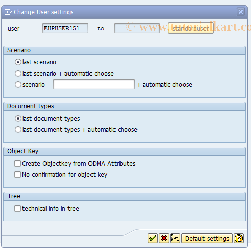 SAP TCode J8A3 - Archiving from File system