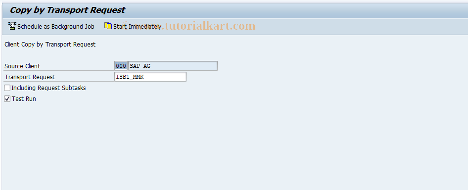 SAP TCode JBC4 - Sample Customizing - Money Market