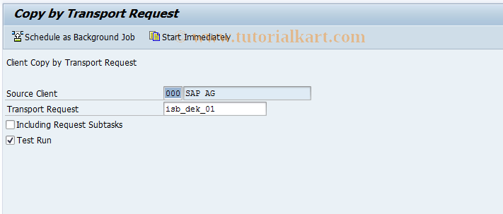 SAP TCode JBCC - Delta Customizing - Derivatives