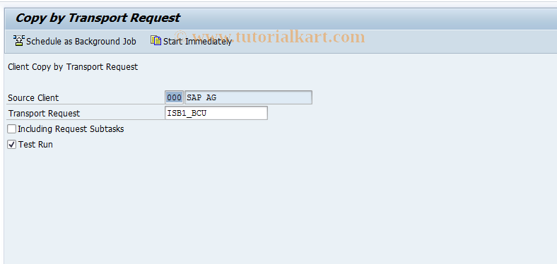 SAP TCode JBCP - Customizing: Vol. Cost. Not Critical