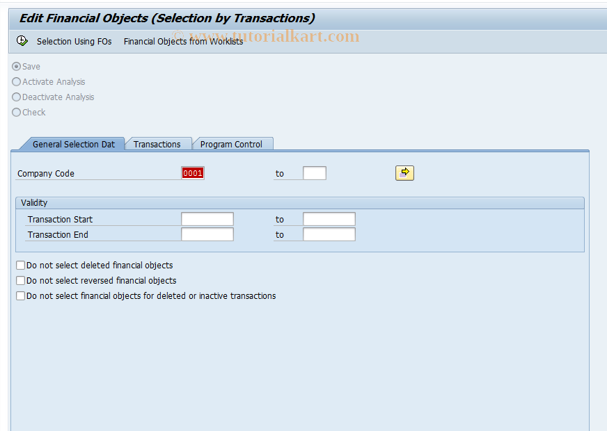 SAP TCode JBRF0 - Collective Processing of FOs