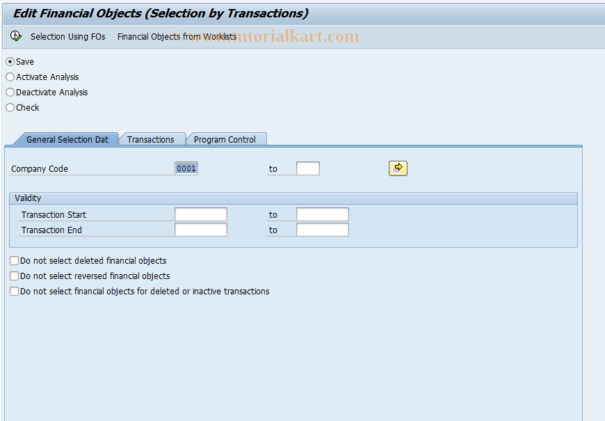 SAP TCode JBRF0_VT_OLD - Collective Processing of FOs