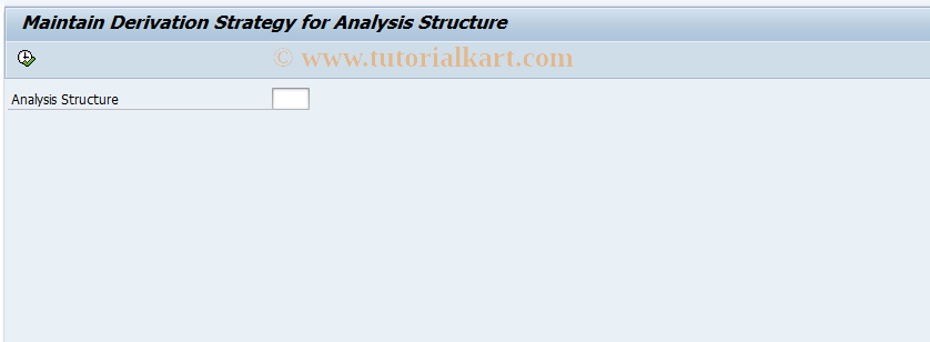 SAP TCode JBRZ - Maintain Derivation Strategy