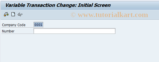 SAP TCode JBVTCH - Change Variable Transaction