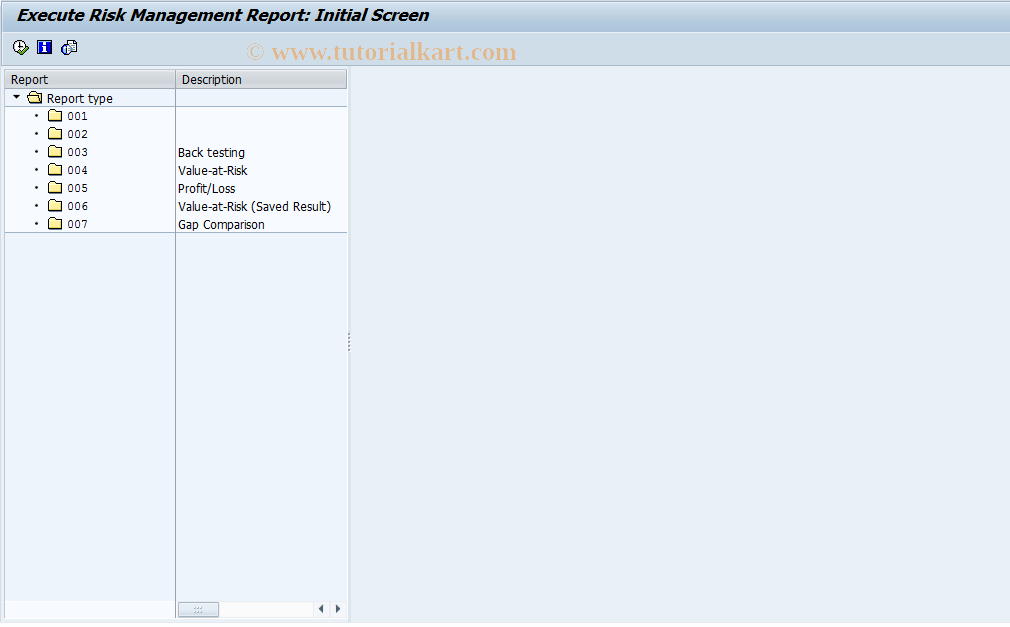 SAP TCode JBW0 - Execute Report