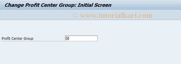 SAP TCode KCH2 - Change profit center hierarchy