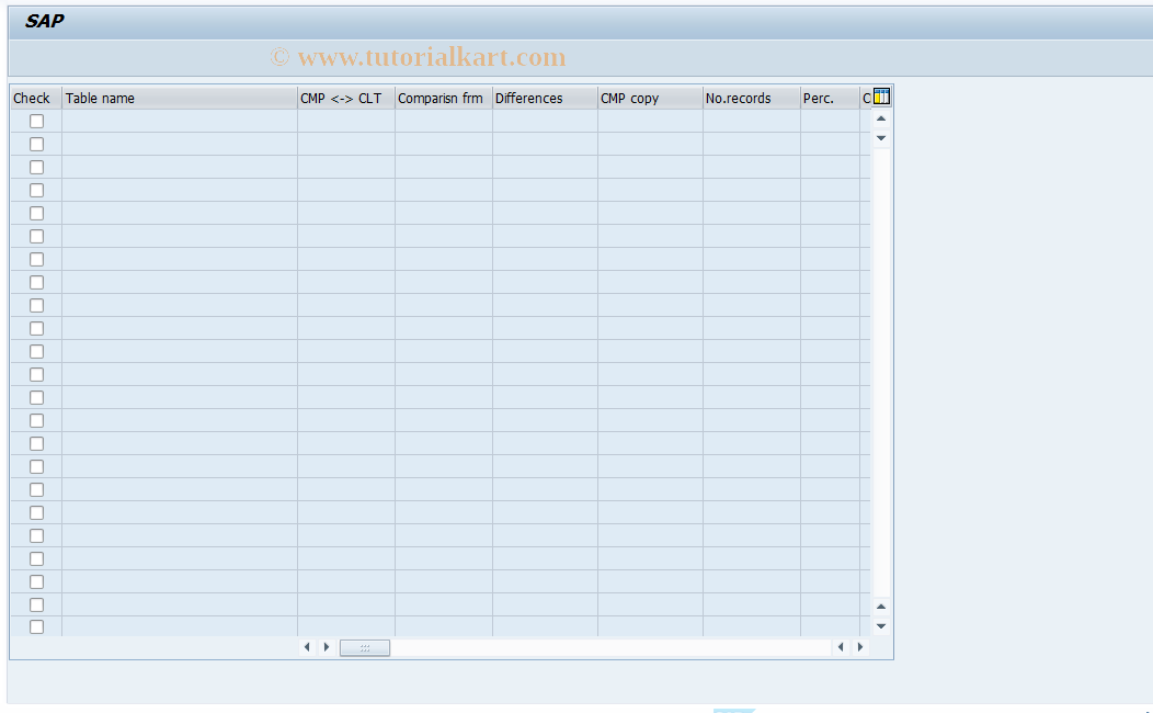 SAP TCode KGBC - Copy CMP Client