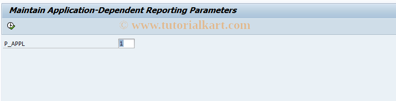 SAP TCode KKB0 - Control Parameters for Info System