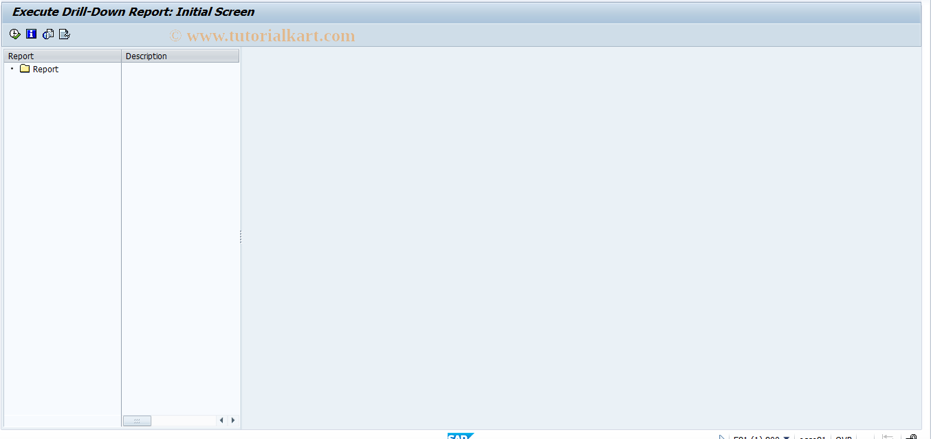 SAP TCode KKML0 - Run Drilldown Report