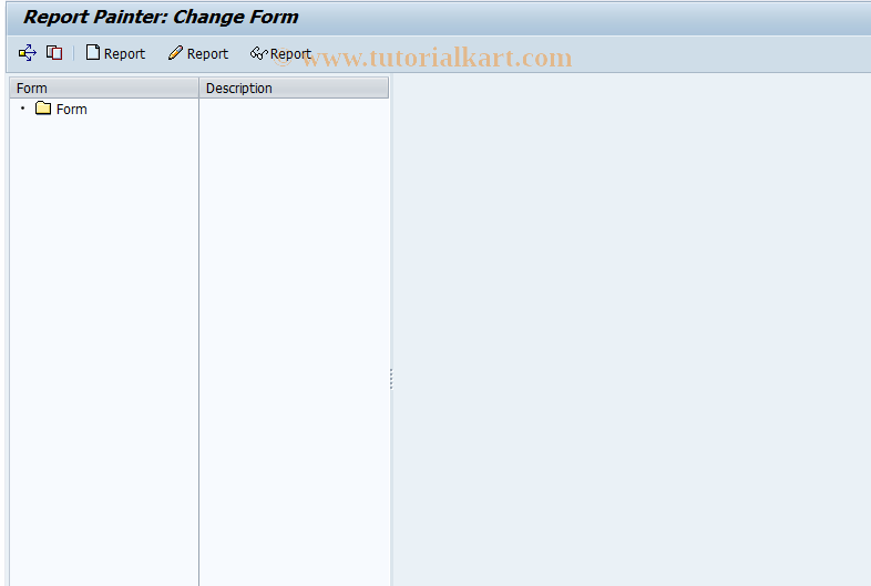 SAP TCode KKML5 - Change Form