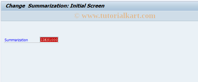 SAP TCode KR02 - Change Summarization