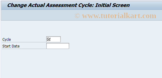 SAP TCode KSU2 - Change Actual Assessment