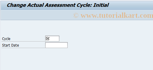 SAP TCode KSU2N - Change Actual Assessment