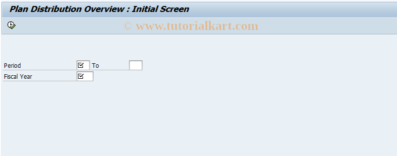 SAP TCode KSVC - Plan Distribution: Overview