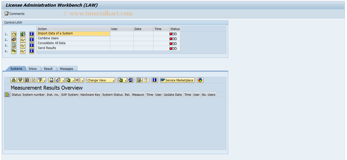 SAP TCode LICENSE_ADMIN - License Administration Workbench
