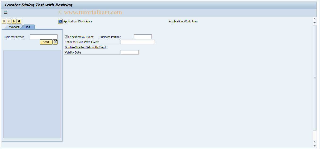 SAP TCode LOCA - Locator Demo