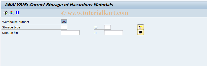 SAP TCode LX07 - Check storage